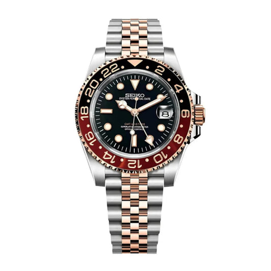Seiko Mod GMT Twotone Coke